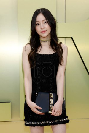 Photo for LOS ANGELES - MAR 9:  Jihu Park at the Versace FW23 Show at the Pacific Design Center on March 9, 2023 in West Hollywood, CA - Royalty Free Image
