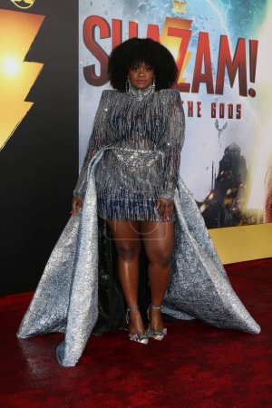 Photo for LOS ANGELES - MAR 14:  Shoniqua Shandai at the Shazam! Fury Of The Gods Los Angeles Premiere at the Village Theater on March 14, 2023 in Westwood, CA - Royalty Free Image
