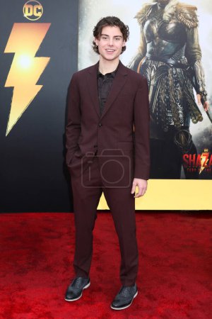 Photo for LOS ANGELES - MAR 14:  Carson MacCormac at the Shazam! Fury Of The Gods Los Angeles Premiere at the Village Theater on March 14, 2023 in Westwood, CA - Royalty Free Image