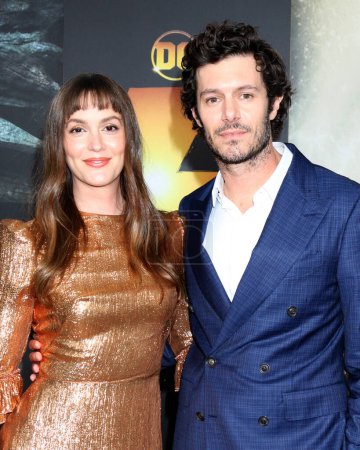 Photo for LOS ANGELES - MAR 14:  Adam Brody, Leighton Meester at the Shazam! Fury Of The Gods Los Angeles Premiere at the Village Theater on March 14, 2023 in Westwood, CA - Royalty Free Image