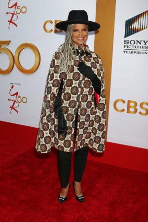 Photo for LOS ANGELES - MAR 17:  Victoria Rowell at the 50th Anniversary of The Young and The Restless at the Vibiana on March 17, 2023 in Los Angeles, CA - Royalty Free Image