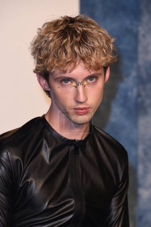 Photo for LOS ANGELES - MAR 17:  Troye Sivan at the 50th Anniversary of The Young and The Restless at the Vibiana on March 17, 2023 in Los Angeles, CA - Royalty Free Image