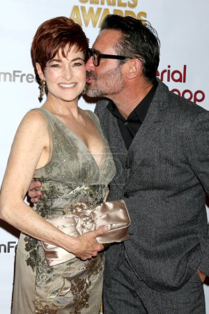 Photo for LOS ANGELES - APR 12:  Carolyn Hennesy, Gregory Zarian at the 2023 Indie Series Awards at the Colony Theater on April 12, 2023 in Burbank, CA - Royalty Free Image