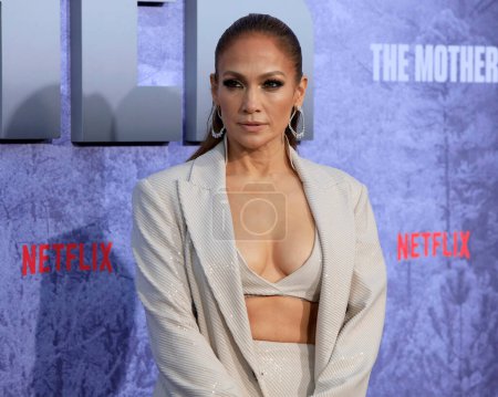 Photo for LOS ANGELES - MAY 10:  Jennifer Lopez at The Mother Premiere at the Village Theater on May 10, 2023 in Westwood, CA - Royalty Free Image