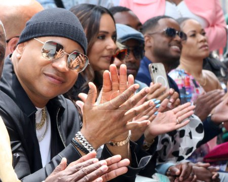 Téléchargez les photos : LOS ANGELES - 18 MAI : LL Cool J à la cérémonie Ludacris Star sur le Hollywood Walk of Fame le 18 mai 2023 à Los Angeles, CA - en image libre de droit