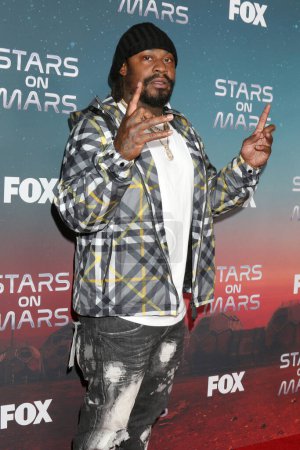 Photo for LOS ANGELES - JUN 1:  Marshawn Lynch at the FOX's Stars on Mars VIP Red Carpet Press Preview at the Scum & Villainy Cantina on June 1, 2023 in Los Angeles, CA - Royalty Free Image