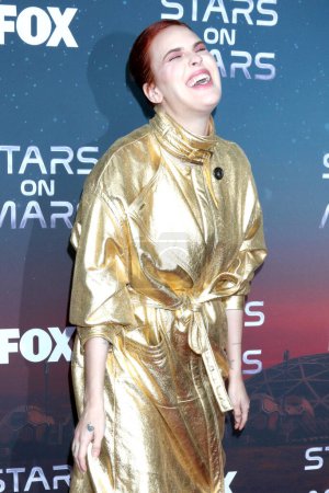 Téléchargez les photos : LOS ANGELES - 1 JUIN : Tallulah Belle Willis au FOX's Stars on Mars VIP Red Carpet Press Preview au Scum & Villainy Cantina le 1 juin 2023 à Los Angeles, CA - en image libre de droit