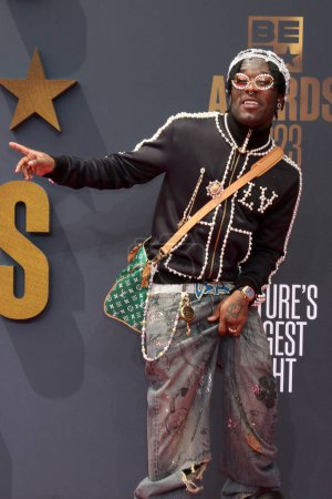 Photo for LOS ANGELES - JUN 25:  Lil Uzi Vert at the 2023 BET Awards Arrivals at the Microsoft Theater on June 25, 2023 in Los Angeles, CA - Royalty Free Image