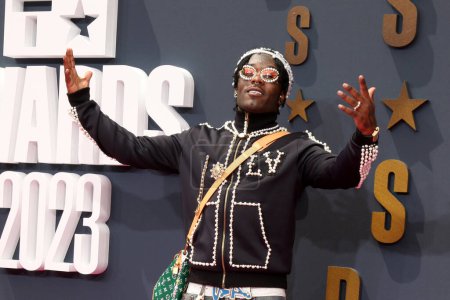 Photo for LOS ANGELES - JUN 25:  Lil Uzi Vert at the 2023 BET Awards Arrivals at the Microsoft Theater on June 25, 2023 in Los Angeles, CA - Royalty Free Image
