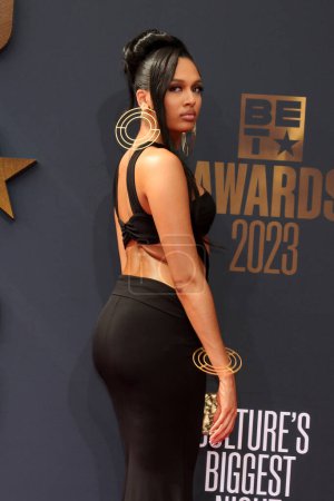 Photo for LOS ANGELES - JUN 25:  Brooklyn Nikole at the 2023 BET Awards Arrivals at the Microsoft Theater on June 25, 2023 in Los Angeles, CA - Royalty Free Image
