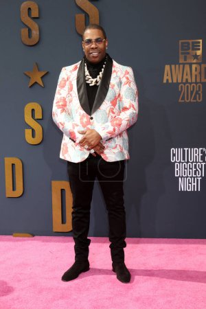 Photo for LOS ANGELES - JUN 25:  Busta Rhymes at the 2023 BET Awards Arrivals at the Microsoft Theater on June 25, 2023 in Los Angeles, CA - Royalty Free Image