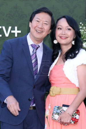 Photo for LOS ANGELES - JUN 28:  Ken Jeong, Tran Jeong at The After Party Season Two Premiere Screening at the Village Theater on June 28, 2023 in Westwood, CA - Royalty Free Image