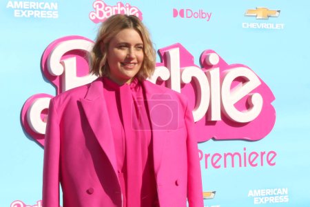 Photo for LOS ANGELES - JUL 9:  Greta Gerwig at the Barbie World Premiere at the Shrine Auditorium on July 9, 2023 in Los Angeles, CA - Royalty Free Image