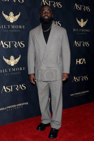 Photo for LOS ANGELES - JAN 6:  Shamier Anderson at the 7th Astra Film Awards at the Biltmore Hotel on January 6, 2024 in Los Angeles, CA - Royalty Free Image