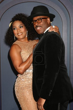 Photo for LOS ANGELES - JAN 9:  Angela Bassett, Courtney B Vance at the 14th Governors Awards at the Dolby Ballroom on January 9, 2024 in Los Angeles, CA - Royalty Free Image