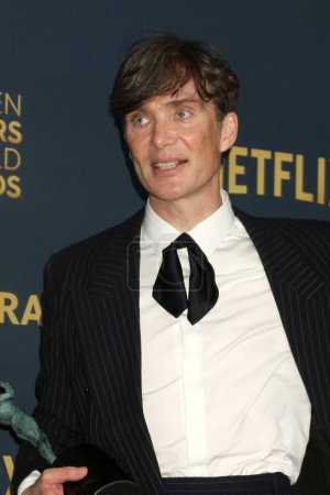 Photo for LOS ANGELES - FEB 25:  Cillian Murphy at the 30th Screen Actors Guild Awards at the Shrine Auditorium on February 25, 2024 in Los Angeles, C - Royalty Free Image