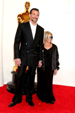 Photo for LOS ANGELES - MAR 10:  Bradley Cooper, Gloria Campano at the 96th Academy Awards Arrivals at the Dolby Theater on March 10, 2024 in Los Angeles, CA - Royalty Free Image
