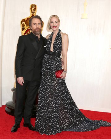 Photo for LOS ANGELES - MAR 10:  Leslie Bibb, Sam Rockwell at the 96th Academy Awards Arrivals at the Dolby Theater on March 10, 2024 in Los Angeles, CA - Royalty Free Image
