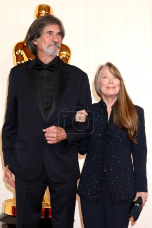 Photo for LOS ANGELES - MAR 10:  Jack Fisk, Sissy Spacek at the 96th Academy Awards Arrivals at the Dolby Theater on March 10, 2024 in Los Angeles, CA - Royalty Free Image