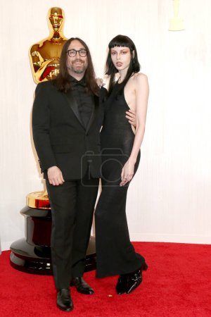 Photo for LOS ANGELES - MAR 10:  Sean Ono Lennon, Kemp Muhl at the 96th Academy Awards Arrivals at the Dolby Theater on March 10, 2024 in Los Angeles, CA - Royalty Free Image