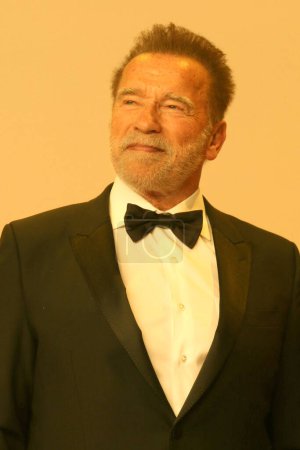 Foto de LOS ÁNGELES - 10 DE MARZO: Arnold Schwarzenegger en la Sala de Prensa de los Premios Óscar 96 en el Teatro Dolby el 10 de marzo de 2024 en Los Ángeles, CA - Imagen libre de derechos