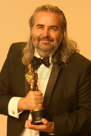 Photo for LOS ANGELES - MAR 10:  Hoyte van Hoytema at the 96th Academy Awards Press Room at the Dolby Theater on March 10, 2024 in Los Angeles, CA - Royalty Free Image