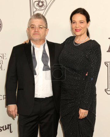 Photo for LOS ANGELES - JAN 6:  Patton Oswalt, Meredith Salanger at the 2024 Art of Elysium HEAVEN Gala at the Wiltern Theater on January 6, 2024 in Los Angeles, CA - Royalty Free Image