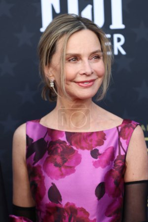 Photo for LOS ANGELES - JAN 14:  Calista Flockhart at the 29th Annual Critics Choice Awards - Arrivals at the Barker Hanger on January 14, 2024 in Santa Monica, CA - Royalty Free Image