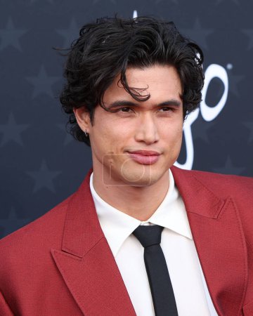 Photo for LOS ANGELES - JAN 14:  Charles Melton at the 29th Annual Critics Choice Awards - Arrivals at the Barker Hanger on January 14, 2024 in Santa Monica, CA - Royalty Free Image