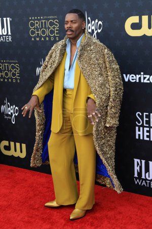Photo for LOS ANGELES - JAN 14:  Colman Domingo at the 29th Annual Critics Choice Awards - Arrivals at the Barker Hanger on January 14, 2024 in Santa Monica, CA - Royalty Free Image