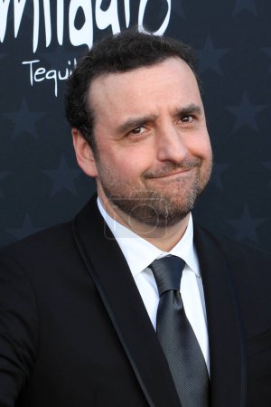 Photo for LOS ANGELES - JAN 14:  David Krumholtz at the 29th Annual Critics Choice Awards - Arrivals at the Barker Hanger on January 14, 2024 in Santa Monica, CA - Royalty Free Image