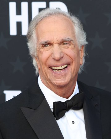 Photo for LOS ANGELES - JAN 14:  Henry Winkler at the 29th Annual Critics Choice Awards - Arrivals at the Barker Hanger on January 14, 2024 in Santa Monica, CA - Royalty Free Image