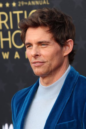 Photo for LOS ANGELES - JAN 14:  James Marsden at the 29th Annual Critics Choice Awards - Arrivals at the Barker Hanger on January 14, 2024 in Santa Monica, CA - Royalty Free Image