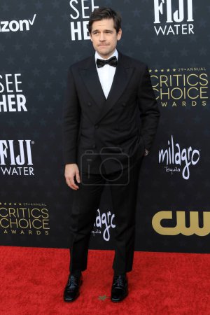 Photo for LOS ANGELES - JAN 14:  Jason Ralph at the 29th Annual Critics Choice Awards - Arrivals at the Barker Hanger on January 14, 2024 in Santa Monica, CA - Royalty Free Image