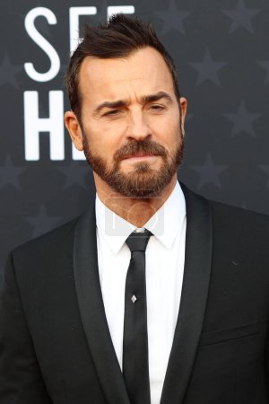 Photo for LOS ANGELES - JAN 14:  Justin Theroux at the 29th Annual Critics Choice Awards - Arrivals at the Barker Hanger on January 14, 2024 in Santa Monica, CA - Royalty Free Image