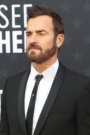 Photo for LOS ANGELES - JAN 14:  Justin Theroux at the 29th Annual Critics Choice Awards - Arrivals at the Barker Hanger on January 14, 2024 in Santa Monica, CA - Royalty Free Image