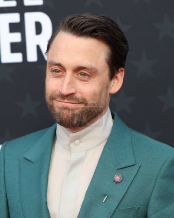 Photo for LOS ANGELES - JAN 14:  Kieran Culkin at the 29th Annual Critics Choice Awards - Arrivals at the Barker Hanger on January 14, 2024 in Santa Monica, CA - Royalty Free Image
