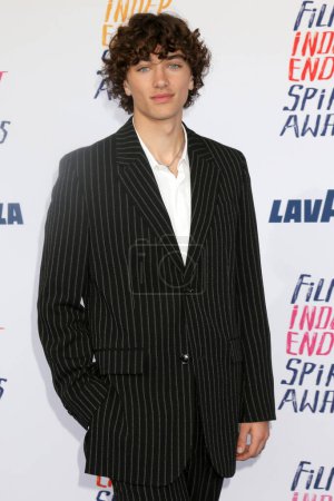 Photo for LOS ANGELES - FEB 25:  Gavin Casalegno at the 2024 Film Independent Spirit Awards on the Beach on February 25, 2024 in Santa Monica, CA - Royalty Free Image