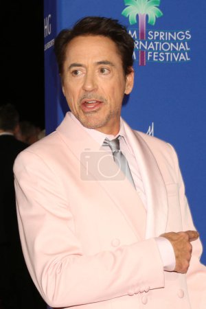 Photo for LOS ANGELES - JAN 4:  Robert Downey Jr at the 2024 Palm Springs International Film Festival Gala Arrivals at the Palm Springs Convention Center on January 4, 2024 in Palm Springs, CA - Royalty Free Image