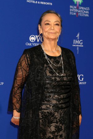 Photo for LOS ANGELES - JAN 4:  Tantoo Cardinal at the 2024 Palm Springs International Film Festival Gala Arrivals at the Palm Springs Convention Center on January 4, 2024 in Palm Springs, CA - Royalty Free Image
