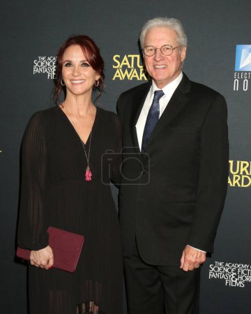 Photo for LOS ANGELES - FEB 4:  Verena King-Boxleitner, Bruce Boxleitner at the 2024 Saturn Awards at the Burbank Convention Center on February 4, 2024 in Burbank, CA - Royalty Free Image