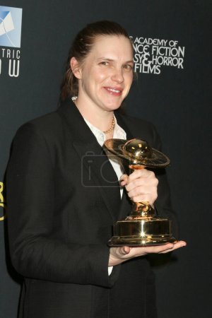 Photo for LOS ANGELES - FEB 4:  Jennifer Lame, Editing, Oppenheimer at the 2024 Saturn Awards at the Burbank Convention Center on February 4, 2024 in Burbank, CA - Royalty Free Image