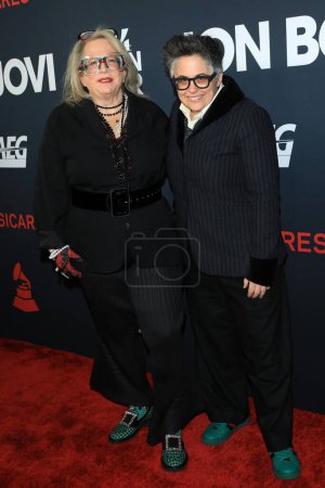 Photo for LOS ANGELES - FEB 2:  Laura Karpman, Nora Kroll-Rosenbaum at the 2024 MusiCares Person of the Year Honoring Jon Bon Jovi at the Convention Center on February 2, 2024 in Los Angeles, CA - Royalty Free Image