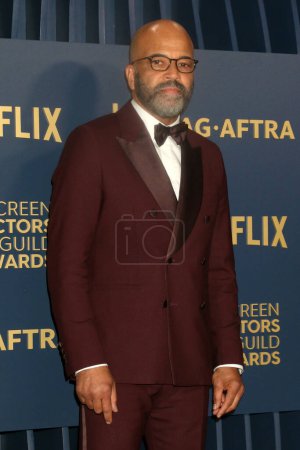 Photo for LOS ANGELES - FEB 25:  Jeffrey Wright at the 30th Screen Actors Guild Awards at the Shrine Auditorium on February 25, 2024 in Los Angeles, C - Royalty Free Image