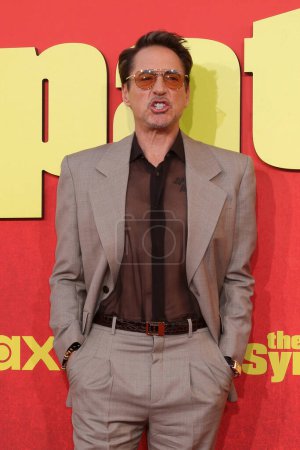 Photo for LOS ANGELES - APRIL 9: actor Robert Downey Jr at the The Sympathizer HBO Premiere Screening at the Paramount Theater on April 9, 2024 in Los Angeles, CA - Royalty Free Image