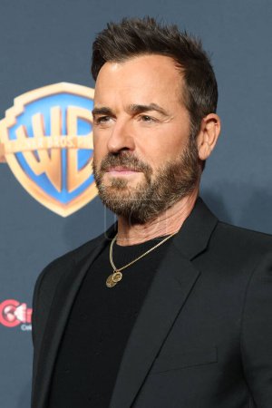Photo for Actor and filmmaker Justin Theroux at the Warner Brothers CinemaCon Press Line at the Caesar's Palace Theatre on April 9, 2024 in Las Vegas, NV - Royalty Free Image