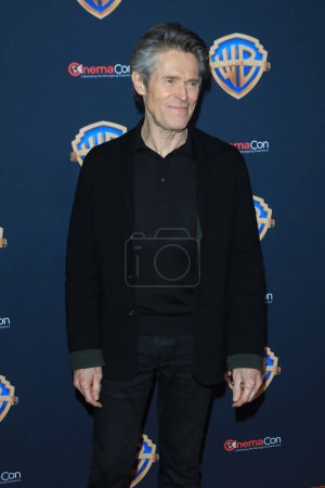 Photo for Actor Willem Dafoe at the Warner Brothers CinemaCon Press Line at the Caesar's Palace Theatre on April 9, 2024 in Las Vegas, NV - Royalty Free Image