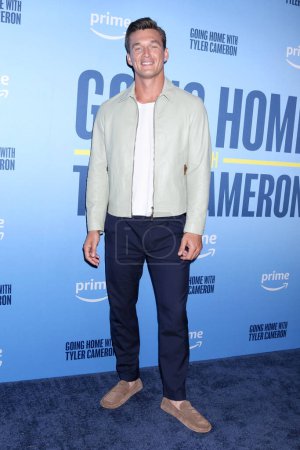 Photo for LOS ANGELES, USA - APRIL 10:  Tyler Cameron at the Going Home with Tyler Cameron Kickoff Party at the 1 Hotel on April 10, 2024 in West Hollywood, CA - Royalty Free Image