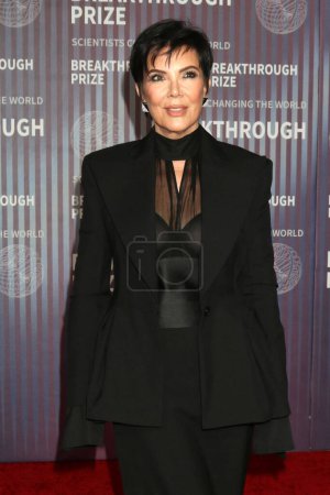 Photo for LOS ANGELES, USA - APRIL 13:  Kris Jenner at the 10th Annual Breakthrough Prize Ceremony at the Academy Museum of Motion Pictures on April 13, 2024 in Los Angeles, CA - Royalty Free Image