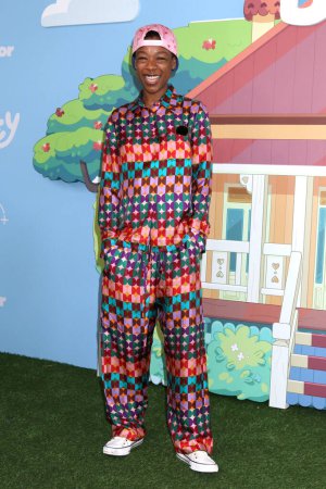 Photo for LOS ANGELES, USA - APRIL 13:  Samira Wiley at the Bluey "The Sign" Movie Premiere at the Disney Studios on April 13, 2024 in Burbank, CA - Royalty Free Image